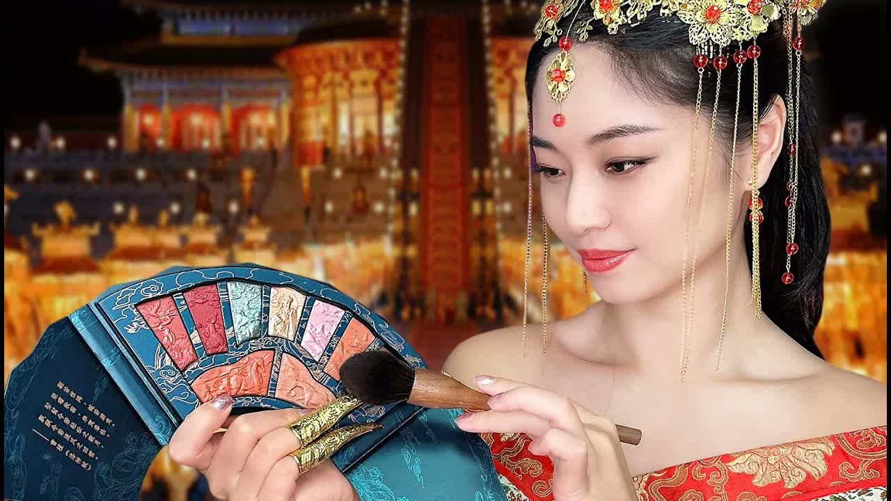 [Tingting ASMR] 中国公主助眠角色扮演：温柔为你打造婚礼妆容